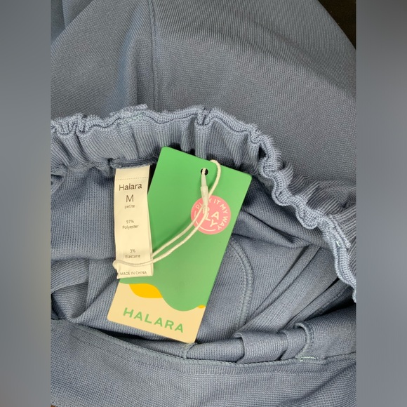 #43 NWT Blue Halara Dress Pants Petite size Medium - Picture 4 of 4